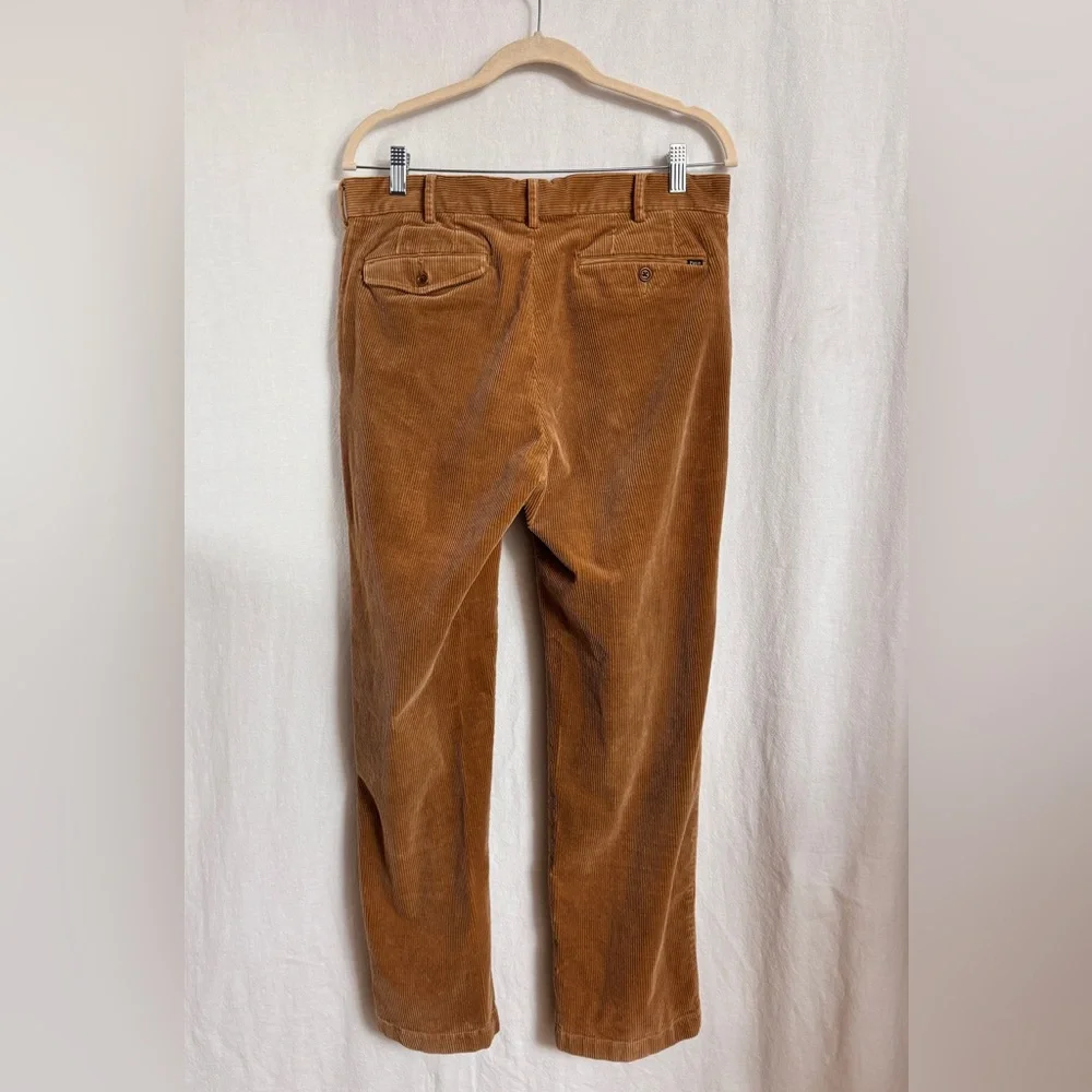 Polo Ralph Lauren Bedford Straight Fit Corduroy Pants in Golden Brown Size 32x30